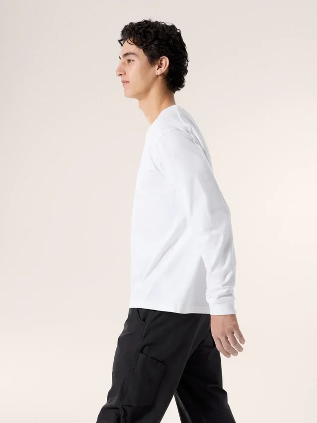 Chemise en coton Kragg à manches longues pour homme