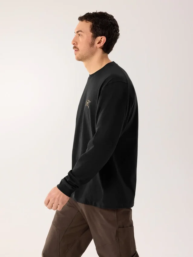 Chemise en coton Kragg à manches longues pour homme