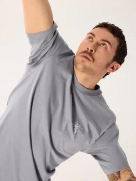 Chemise en coton Kragg SL à manches courtes pour homme