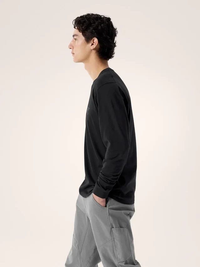 Chemise en coton Kragg SL à manches longues pour homme