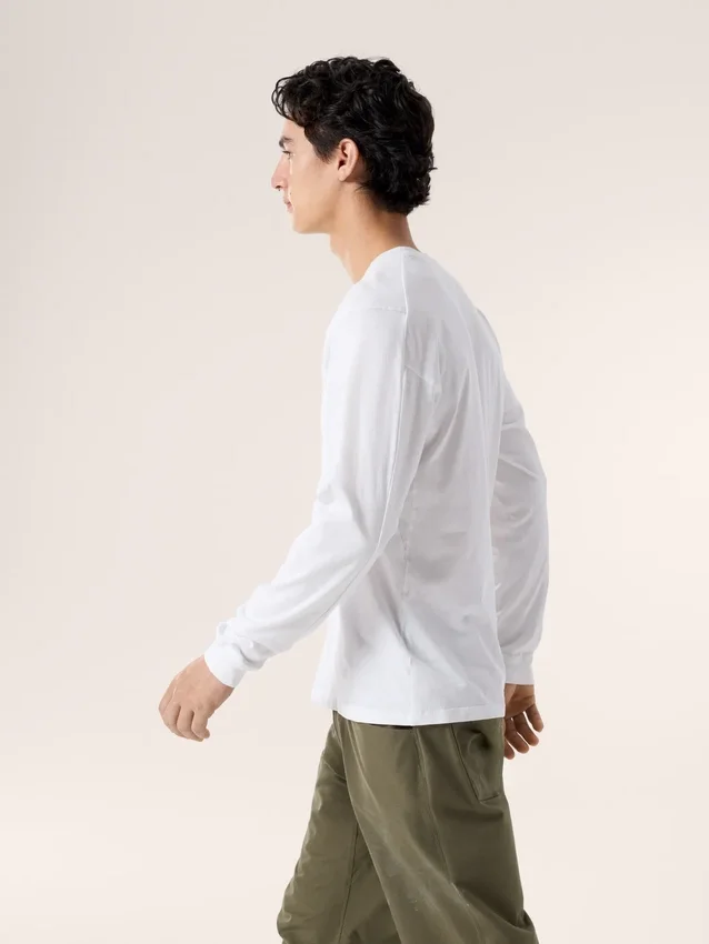 Chemise en coton Kragg SL à manches longues pour homme