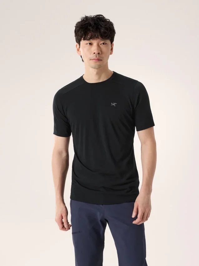 Chemise Ionia en laine mérinos SS pour homme