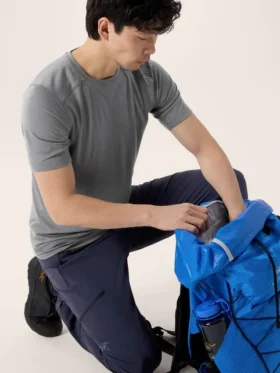 Chemise Ionia en laine mérinos SS pour homme