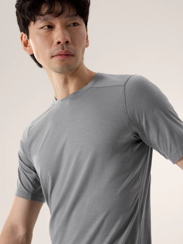 Chemise Ionia en laine mérinos SS pour homme