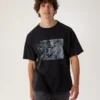Chemise Kragg Cotton Lithographica SS pour homme