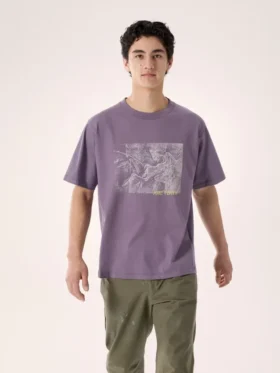 Chemise Kragg Cotton Lithographica SS pour homme