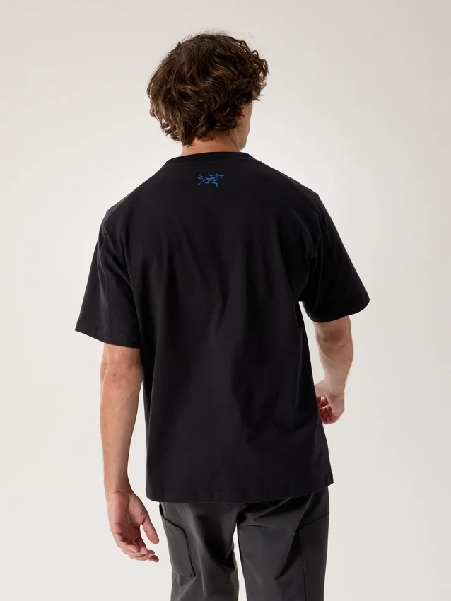 Chemise Kragg Cotton Lithographica SS pour homme