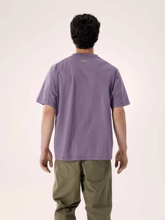 Chemise Kragg Cotton Lithographica SS pour homme