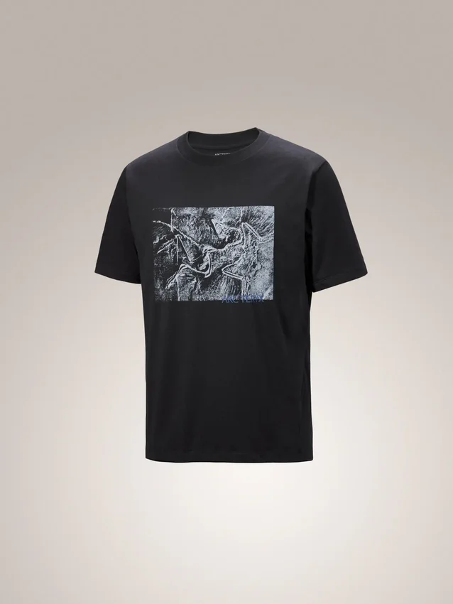 Chemise Kragg Cotton Lithographica SS pour homme