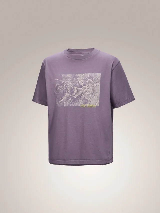 Chemise Kragg Cotton Lithographica SS pour homme
