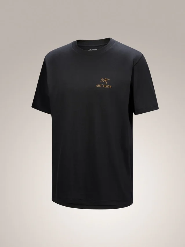 Chemise Kragg SL Cotton Bird Word à manches courtes pour homme