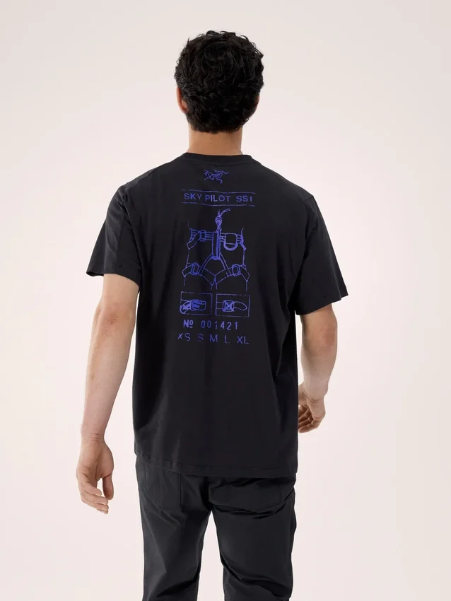 Chemise Kragg SL Cotton Sky Pilot SS1 pour homme