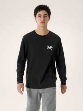 Chemise Kragg SL en coton « Bird Tile » à manches longues pour homme