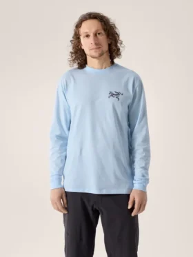 Chemise Kragg SL en coton « Bird Tile » à manches longues pour homme