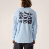 Chemise Kragg SL en coton « Bird Tile » à manches longues pour homme