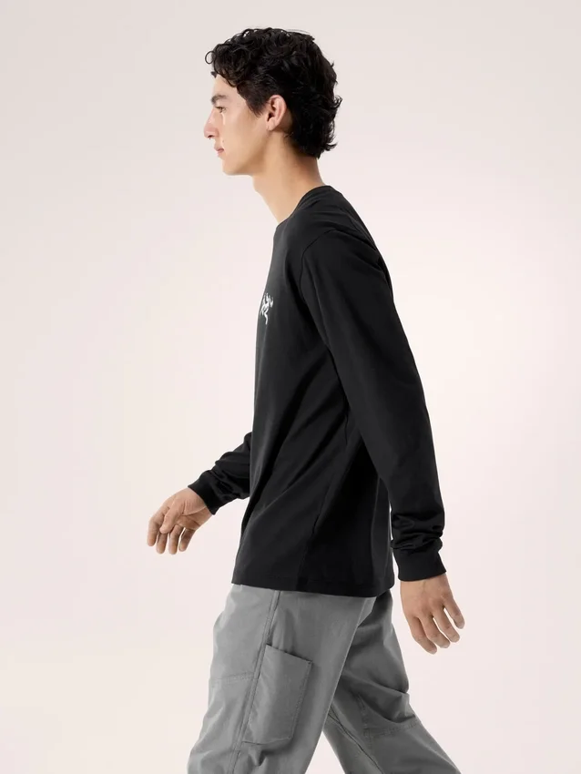 Chemise Kragg SL en coton « Bird Tile » à manches longues pour homme