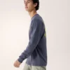 Chemise Kragg SL en coton « Bird Tile » à manches longues pour homme