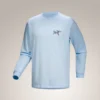 Chemise Kragg SL en coton « Bird Tile » à manches longues pour homme