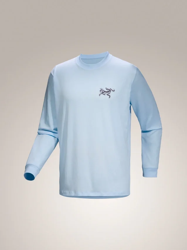 Chemise Kragg SL en coton « Bird Tile » à manches longues pour homme