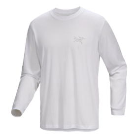 Chemise à manches longues en coton Kragg SL « White »