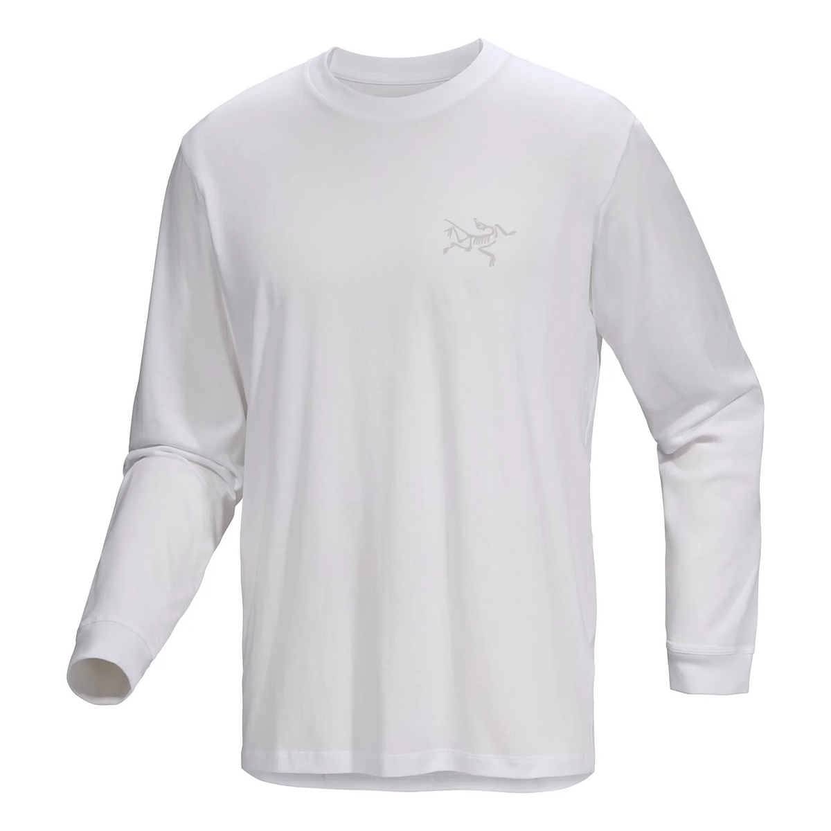 Chemise à manches longues en coton Kragg SL « White »
