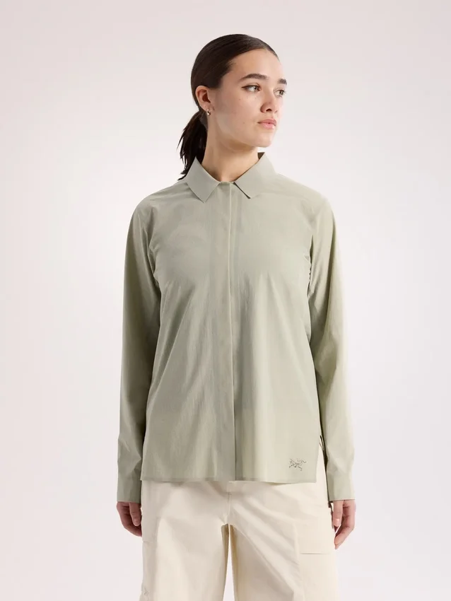 Chemise Olia à manches longues pour femme