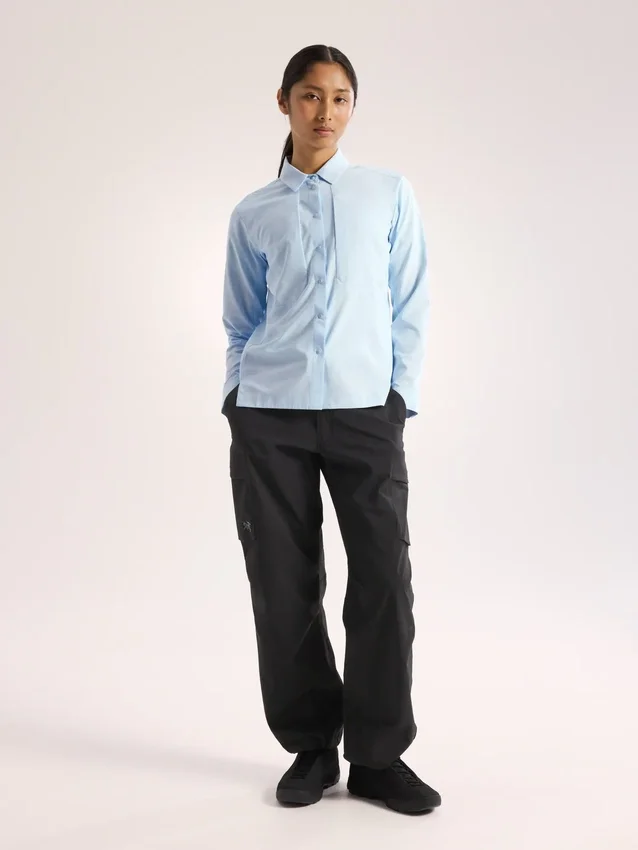 Chemise Sima à manches longues pour femme