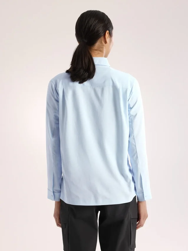 Chemise Sima à manches longues pour femme