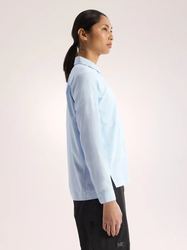 Chemise Sima à manches longues pour femme