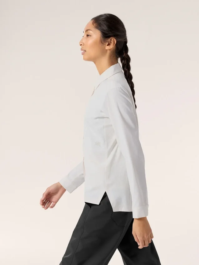 Chemise Sima à manches longues pour femme