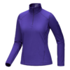 Haut à col zippé Rho « Violet »