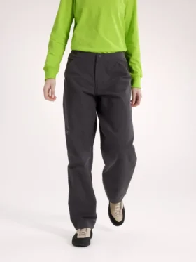 Pantalon Clarkia en coton à jambes larges pour femme