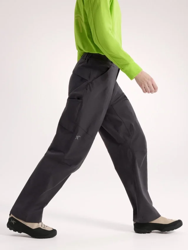 Pantalon Clarkia en coton à jambes larges pour femme