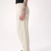 Pantalon Clarkia en coton à jambes larges pour femme