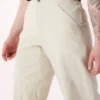 Pantalon Clarkia en coton à jambes larges pour femme