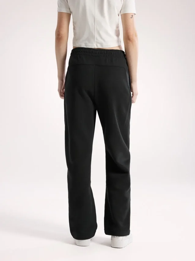 Pantalon de jogging en polaire Emblem pour femme