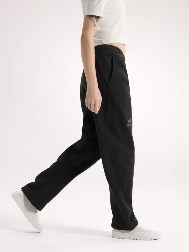 Pantalon de jogging en polaire Emblem pour femme