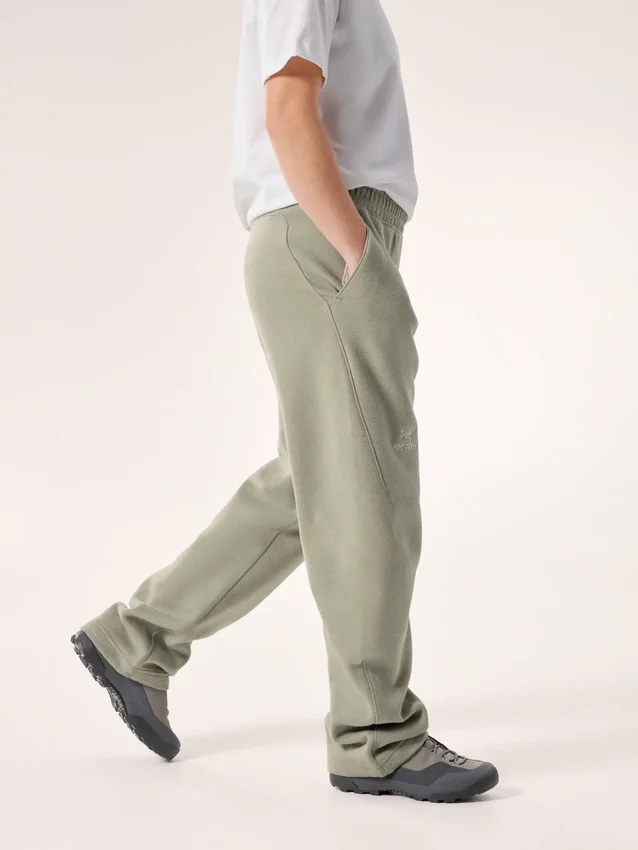 Pantalon de jogging en polaire Emblem pour femme