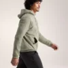 Polaires à capuche et fermeture éclair intégrale Emblem pour homme