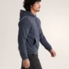 Polaires à capuche et fermeture éclair intégrale Emblem pour homme