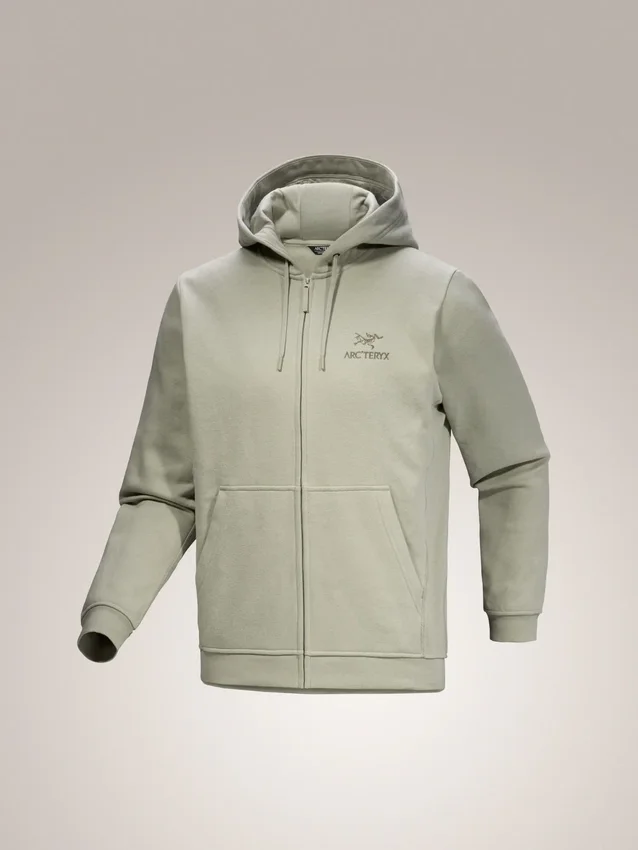 Polaires à capuche et fermeture éclair intégrale Emblem pour homme