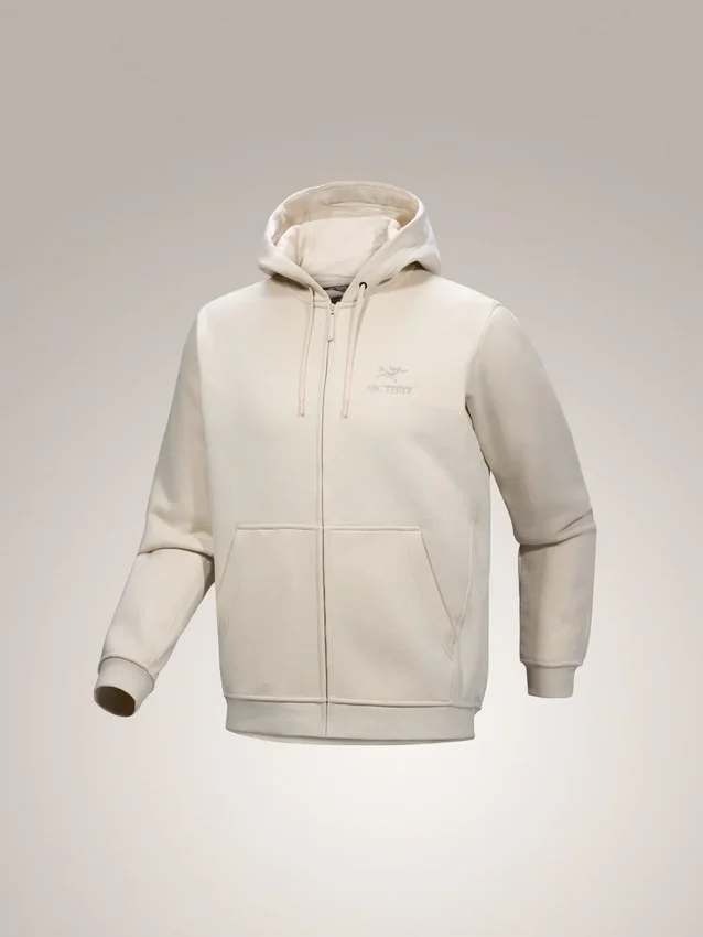 Polaires à capuche et fermeture éclair intégrale Emblem pour homme