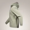 Polaires à capuche et fermeture éclair intégrale Emblem pour homme