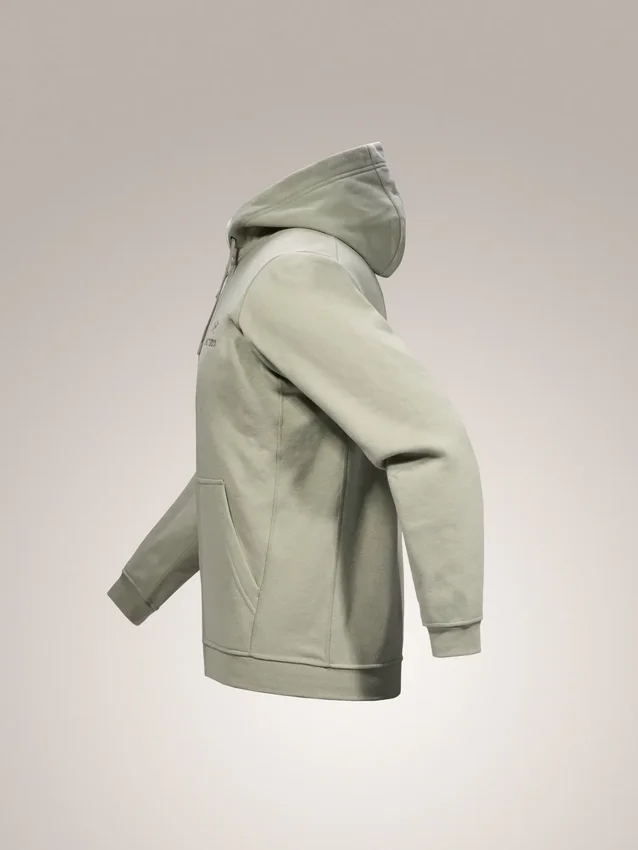 Polaires à capuche et fermeture éclair intégrale Emblem pour homme