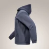 Polaires à capuche et fermeture éclair intégrale Emblem pour homme