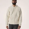 Polaires à capuche et fermeture éclair intégrale Emblem pour homme