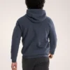 Polaires à capuche et fermeture éclair intégrale Emblem pour homme