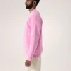 Pull à col rond en polaire Emblem pour homme