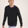 Pull à col rond Hallam en laine mérinos pour homme