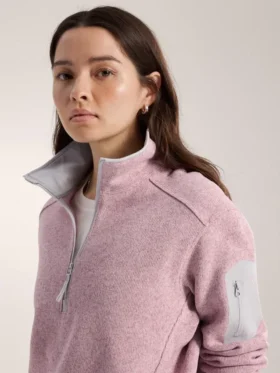 Pull à col zippé Covert 1/2 pour femme